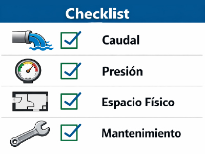 tanque de presión de agua