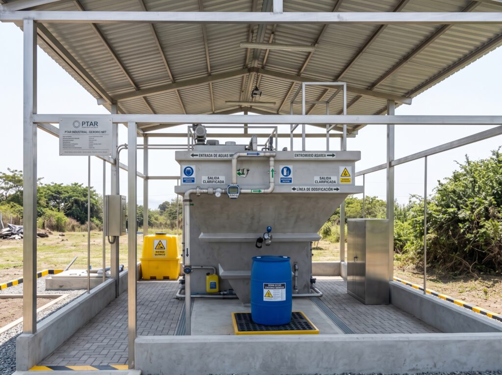 Planta compacta de tratamiento de aguas residuales para Sinohydro en Coca Codo Sinclair