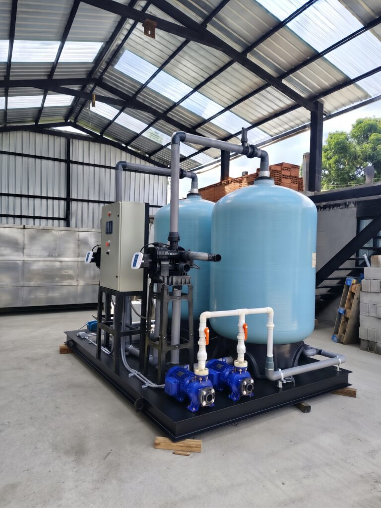 Diana-Food (Symrise): tratamiento de agua cruda con filtros micro-z, carbón activado y ozono - proyecto AWT