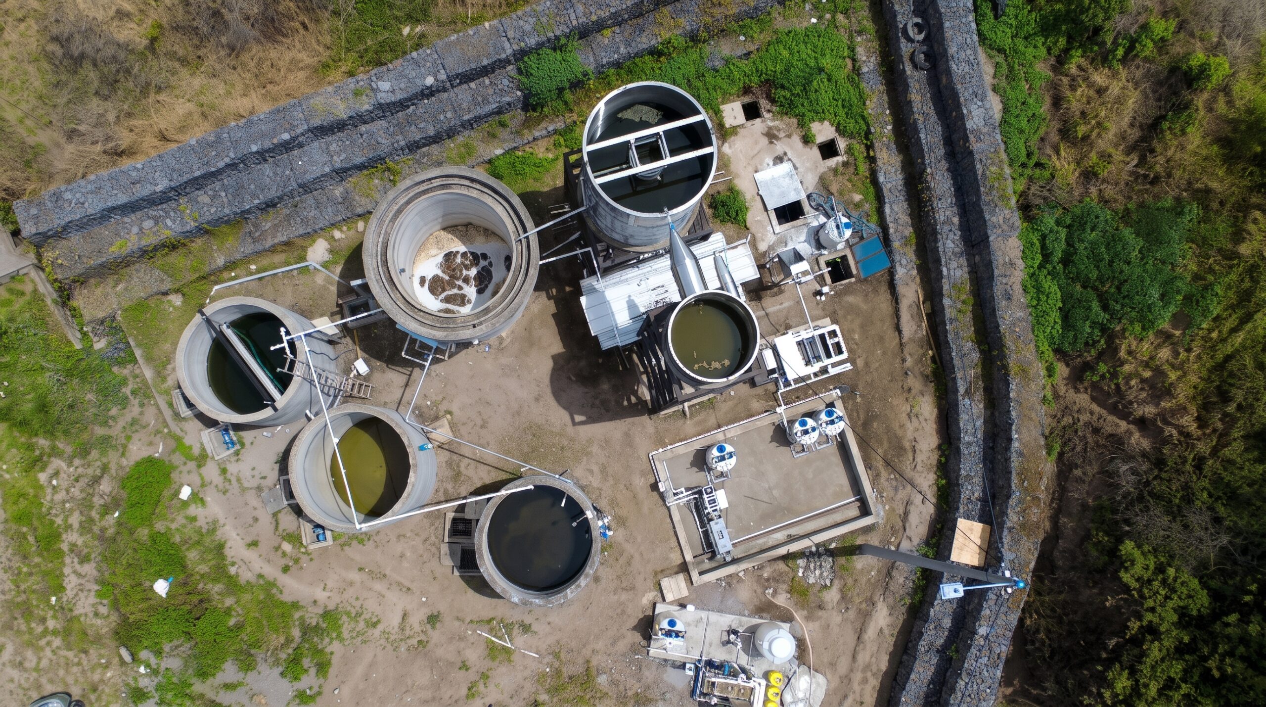 Planta de tratamiento de lixiviados de Píllaro construida y operada por AWT