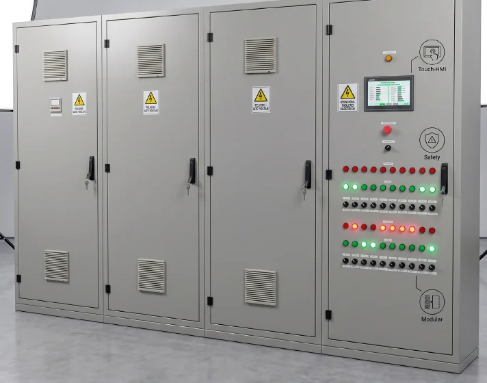 Tablero de control y automatización con PLC para planta de tratamiento AWT-TC